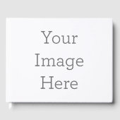 Gastenboek maat: 26,7 x 21 cm, Papier: Wit 70# Ongecoate tekst (Voorkant)