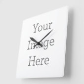 27,3 cm Vierkant Acryl Klok (Hoek)