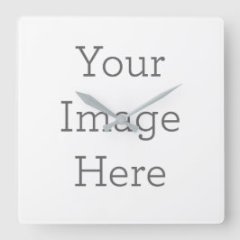 Maak je eigen 27,3 cm vierkant wandklok