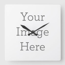 Maak je eigen 27,3 cm vierkant wandklok