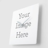 27,3 cm Vierkant Acryl Klok (Hoek)