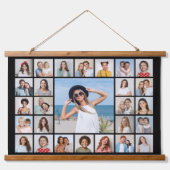Maak Je Eigen 27 Foto Collage Hangend Wandkleed (Voorkant)