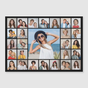 Maak Je Eigen 27 Foto Collage Magnetische Kaart