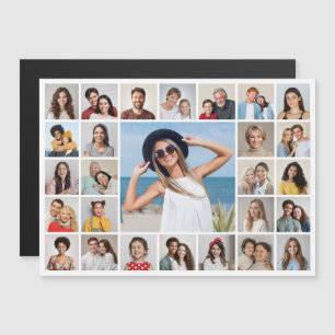 Maak Je Eigen 27 Foto Collage Magnetische Kaart