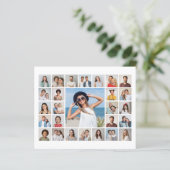 Maak Je Eigen 27 Foto Collage Papierblad (Staand voorkant)