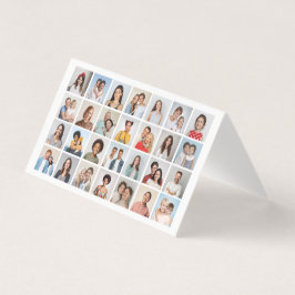 Maak Je Eigen 28 Foto Collage Pakket van 25 Kaarte Kaart