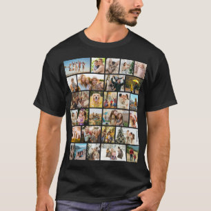 Maak Je Eigen 28 Foto Collage T-shirt