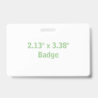 Maak je eigen 2.13" x 3.38" badge