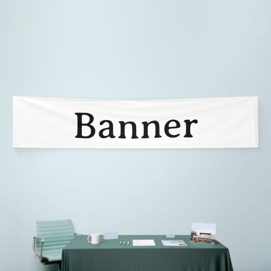 Maak je eigen 2,5' x 12' binnen spandoek (Beurs)