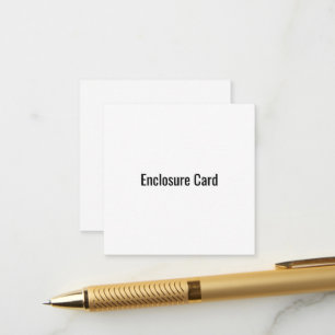Maak je eigen 2.5" x 2.5" kwadraat informatiekaartje