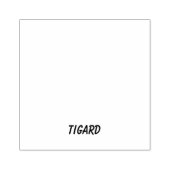 Maak Je Eigen 2.5" x 2.5" Rubber Stempel (Afrduk)