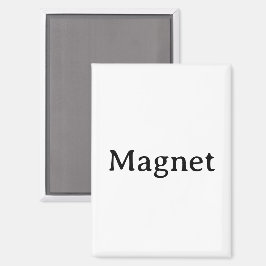 Maak je eigen 2,5" x 3,5" rechthoek magneet