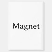 Maak je eigen 2,5" x 3,5" rechthoek magneet (Voorkant)