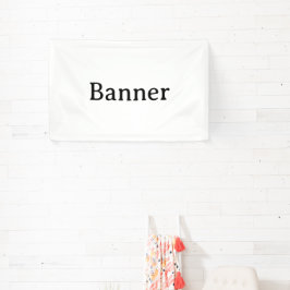 Maak je eigen 2.5' x 4' binnen spandoek