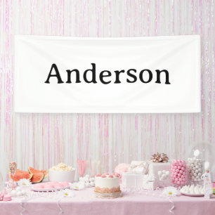 Maak je eigen 2.5' x 6' binnen spandoek