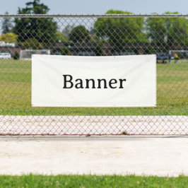 Maak je eigen 2.5' x 6' buitenreclamebord  spandoek
