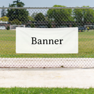 Maak je eigen 2.5' x 6' buitenreclamebord spandoek