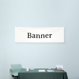 Maak je eigen 2,5' x 8' binnen spandoek