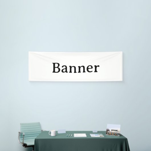 Maak je eigen 2,5' x 8' binnen spandoek (Beurs)