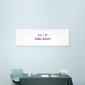 Maak je eigen 2.5' x 8' spandoek (Beurs)