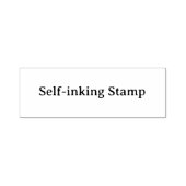 Maak je eigen 2,65" x 0,9" zelfinktende stempel (Design)