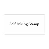 Maak je eigen 2.9" x 1.4" zelfinktende stempel (Design)
