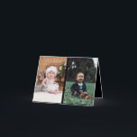 Maak je eigen 2 foto collage kaart<br><div class="desc">Pas je fotografie aan. Je kunt dit aangepaste product maken voor speciale gelegenheden zoals trouwfeesten,  verjaardagen,  Kerstmis,  feestdagen,  herdenkingen,  afstuderen,  jubilea en meer. Het kan ook worden gegeven als een cadeau aan je beste vriend,  goede vriend,  familie en verwanten.</div>