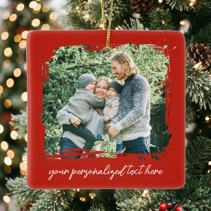 Maak je eigen 2 foto keramisch ornament