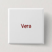Maak Je Eigen 2'' Vierkante Knop Button 5,1 Cm (Voorkant)