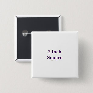 Maak Je Eigen 2'' Vierkante Knop Button 5,1 Cm