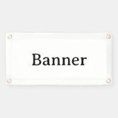 Maak je eigen 2' x 1' buiten spandoek (Horizontaal)
