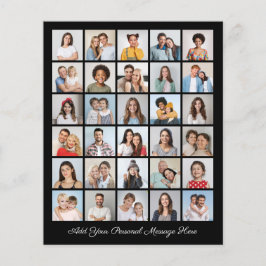Maak Je Eigen 30 Foto Collage Flyer