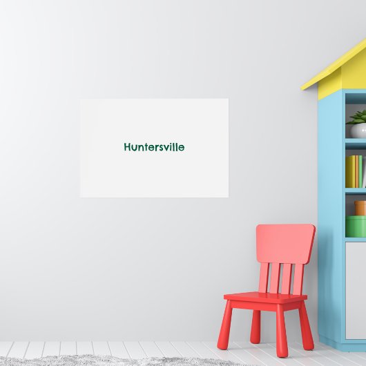 Maak Je Eigen 30"x20" Mat Poster (Kinderkamer 1)