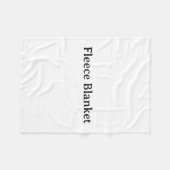 Maak je eigen 30"x40" fleece deken (Voorkant (Horizontaal))