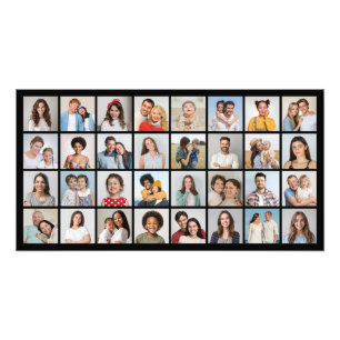 Maak Je Eigen 32 Foto Collage Foto Vergroting Afdruk