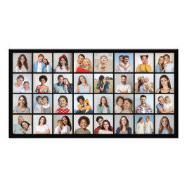 Maak Je Eigen 32 Foto Collage Foto Vergroting Foto Afdruk