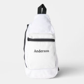 Maak je eigen 34,3 cm x 22,9 cm sling bag (Voorkant)