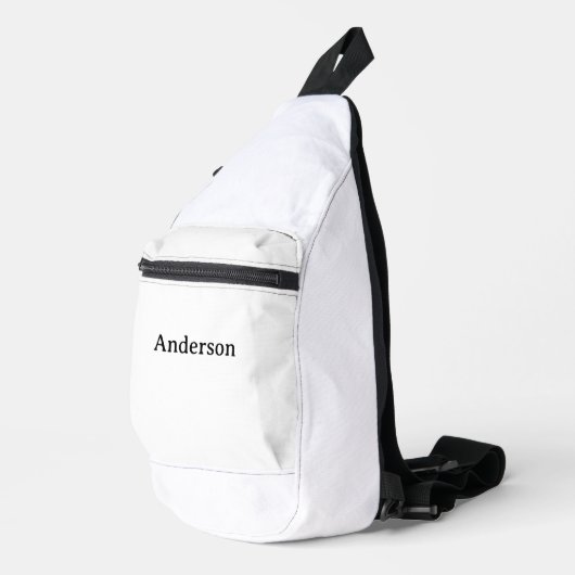 Maak je eigen 34,3 cm x 22,9 cm sling bag (Rechterhoek)