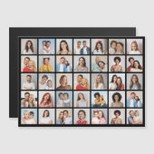 Maak Je Eigen 35 Foto Collage Magnetische Kaart (Voorkant / Achterkant)