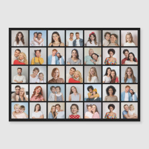 Maak Je Eigen 35 Foto Collage Magnetische Kaart