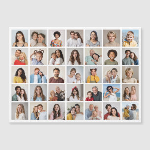 Maak Je Eigen 35 Foto Collage Magnetische Kaart