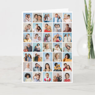 Maak Je Eigen 35 Foto Collage Vouw Notitiekaartje