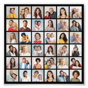 Maak Je Eigen 36 Foto Collage Foto Vergroting Afdruk