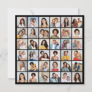 Maak je eigen 36 foto collage kaart