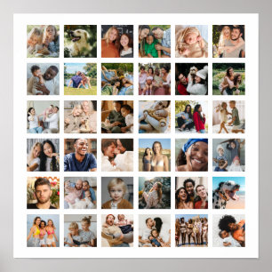 Maak Je Eigen 36 Foto Collage Poster