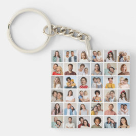 Maak Je Eigen 36 Foto Collage Sleutelhanger