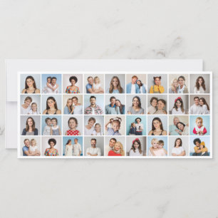 Maak Je Eigen 36 Foto Collage Wenskaart Kaart