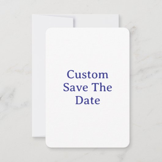 Maak je eigen 3,5" x 5" formaat save the date (Voorkant)
