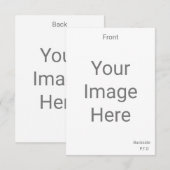 Maak je eigen 3,5" x 5" voor- en achterkant RSVP kaartje (Voorkant / Achterkant)