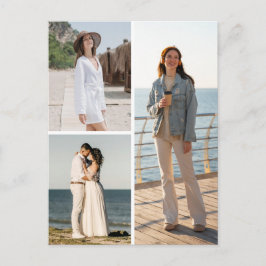 Maak Je Eigen 3 Foto Collage Briefkaart